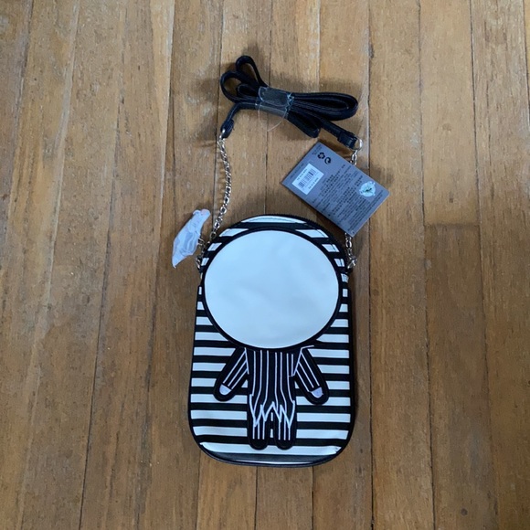 Disney Store NWT Jack NBC Crossbody/Passport Bag - Picture 2 of 3